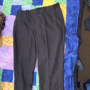 uniqlo brown dress pants